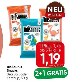 Bio - Saurus Snacks