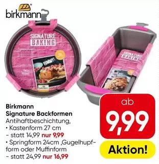 Signature Backformen Antihaftbeschichtung