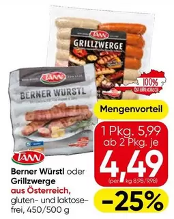 Berner - Würstl oder Grillzwerge