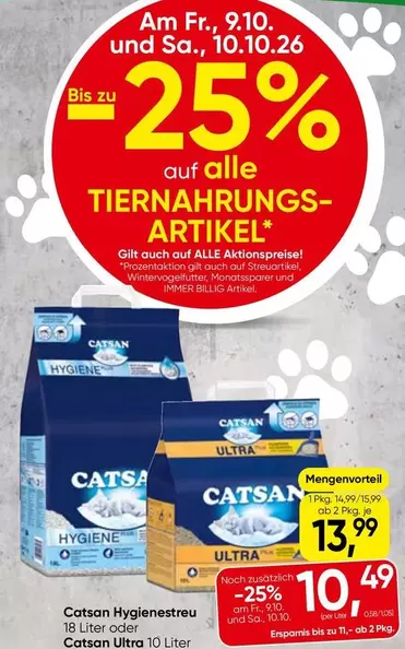 Tiernahrungsartikel