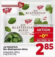 Bio - -Blattspinat-Minis