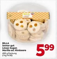 Linzer Augen Marille od. Himbeere