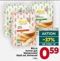 Weizenmehl Glatt od. Universal