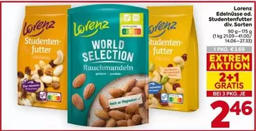 Magnesium - Edelnüsse od. Studentenfutter div. Sorten