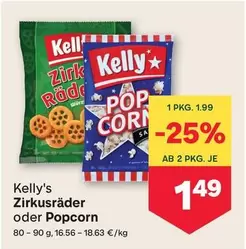 Zirkusräder oder Popcorn
