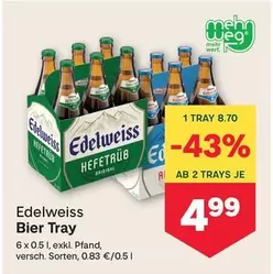 Edelweiss - Bier Tray