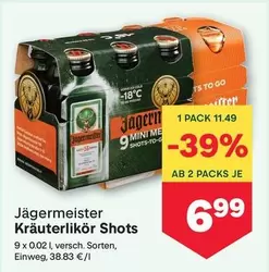 Kräuterlikör Shots