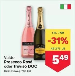 Prosecco Rosé oder Treviso DOC