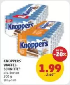 Knoppers Waffelschnitte