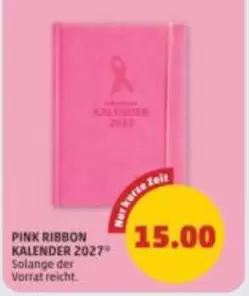 Pink - PINK RIBBON KALENDER 2027