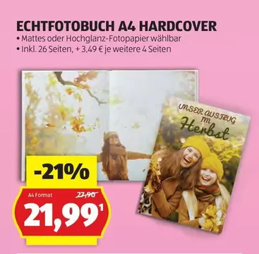 ECHTFOTOBUCH A4 HARDCOVER