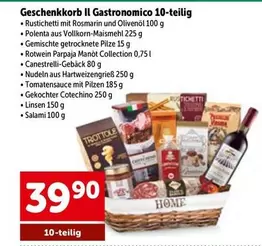 Polenta - Geschenkkorb II Gastronomico 10-teilig