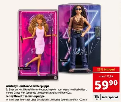 Barbie - Whitney Houston Sammlerpuppe, Lenny Kravitz Sammlerpuppe