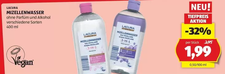 Vegan - MIZELLENWASSER