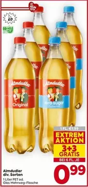 Almdudler div. Sorten