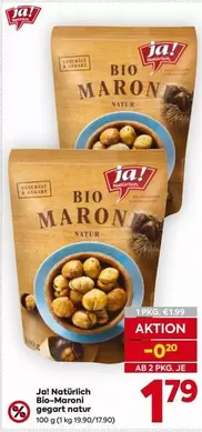 Bio - -Maroni gegart natur
