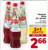 Sirup div. Sorten
