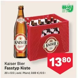 Kaiser Bier Fasstyp Kiste