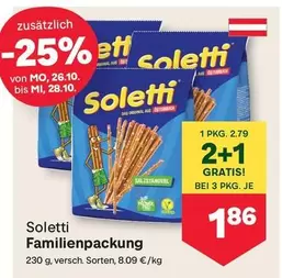 Soletti Familienpackung