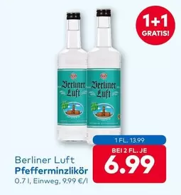 Pfefferminzlikör