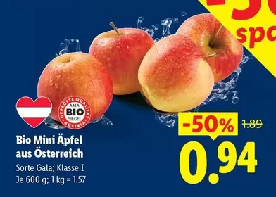Ama - Bio Mini Äpfel