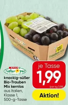 Mix - Bio-Trauben  kernlos
