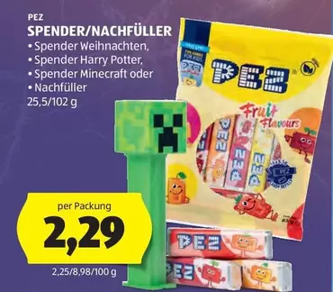 Minecraft - Spender/Nachfüller
