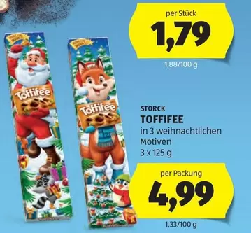 TOFFIFEE in 3 weihnachtlichen Motiven