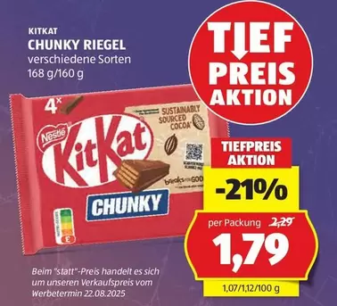 Nestlé - CHUNKY RIEGEL