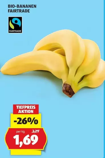 Fairtrade - BIO-BANANEN FAIRTRADE