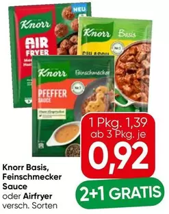 Basis, Feinschmecker Sauce oder Airfryer