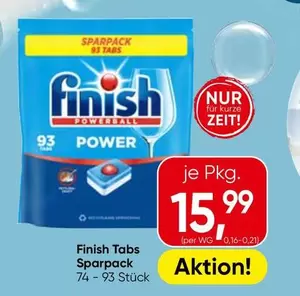 Finish Tabs Sparpack