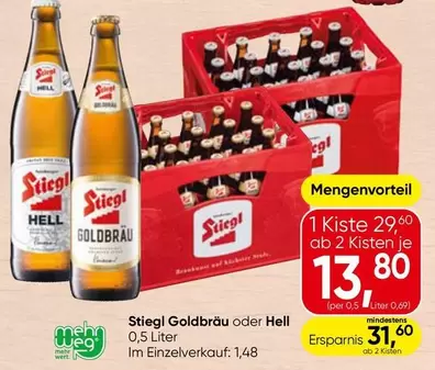 Stiegl - Goldbräu oder Hell