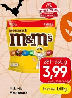 M&M's Maxibeutel