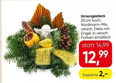 Engel - Urnen Gesteck