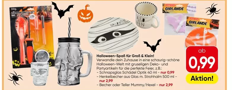 Halloween-Spaß für Groß & Klein!
