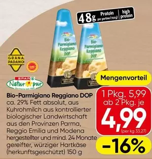 Bio - -Parmigiano Reggiano DOP
