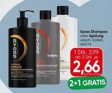 Syoss Shampoo oder Spülung