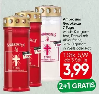 Grabkerze 7 Tage
