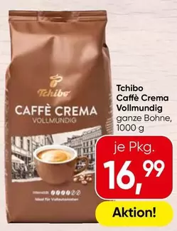 Tchibo - Caffè Crema Vollmundig ganze Bohne