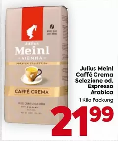 Caffé Crema Selezion od. Espresso Arabica