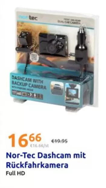 Dashcam mit Rückfahrkamera Full HD