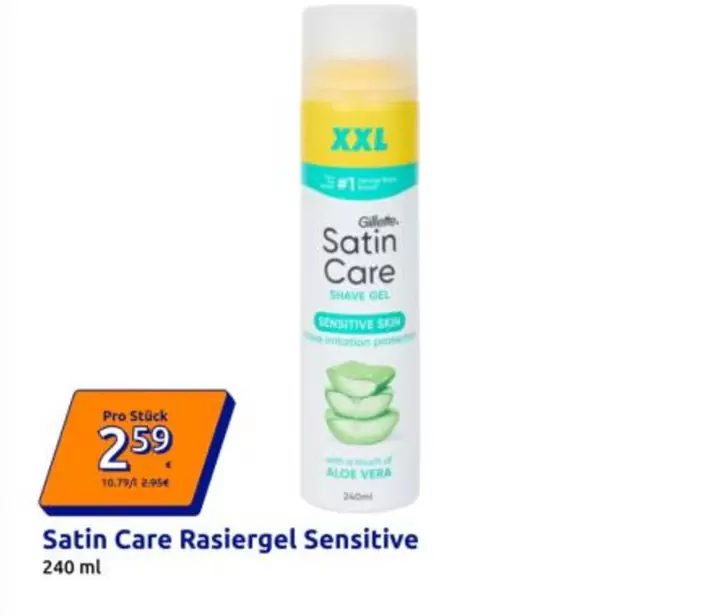 Satin Care Rasiergel Sensitive