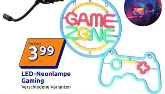 LED-Neonlampe Gaming