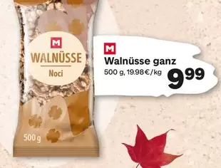 Walnüsse ganz