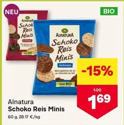 Bio - Schoko Reis Minis