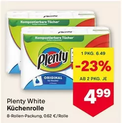 White Küchenrolle 8-Rollen-Packung