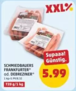 FRANKFURTER od. DEBREZINER