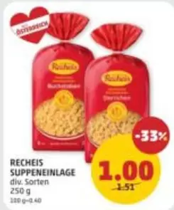 Suppeneinlage