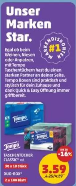 Box - TASCHENTÜCHER CLASSIC